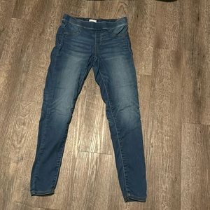 Dark blue jeggings by So